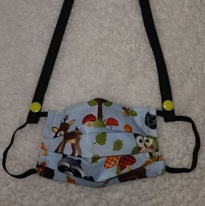 2 for $20 Pleated Face Mask with Lanyard